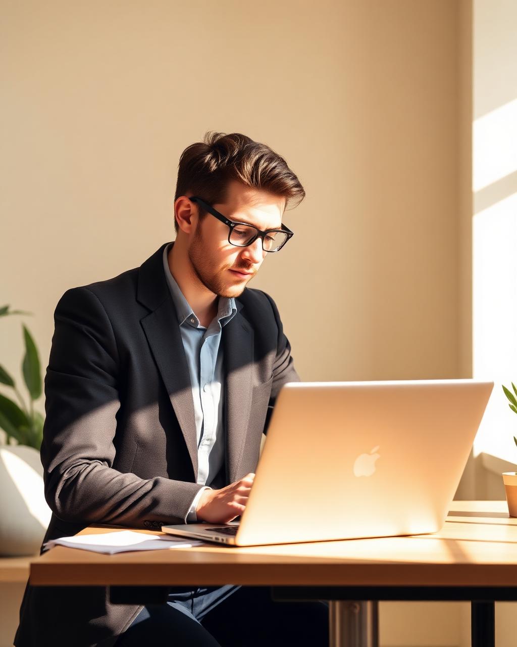 Zelfstandige ondernemer die met VoxFlow AI-receptionist altijd bereikbaar is