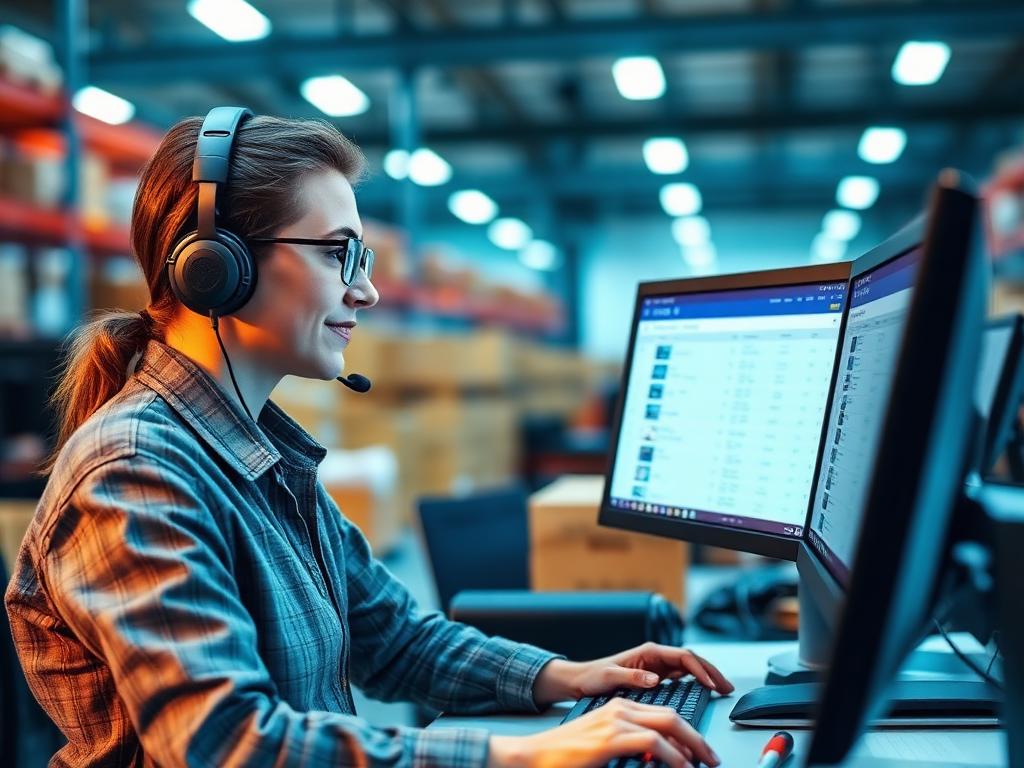 E-commerce klantenservice ondersteund door VoxFlow